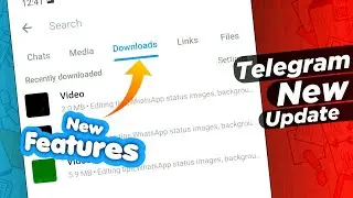 Telegram Download manager update 2022 | Telegram new features 2022 | Telegram Download manager
