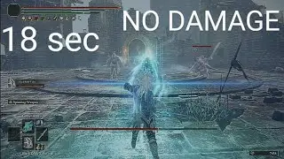 Elden Ring - Comet Azur vs Commander Niall Boss Fight (No Damage)