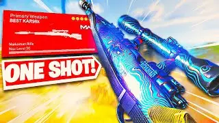 the NEW *ONE SHOT* KAR98 CLASS in WARZONE😍 (Best KAR98 Setup)