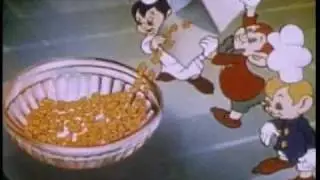 Rice Krispies Cereal Commercial 1939 Snap Crackle and Pop in Breakfast Pals