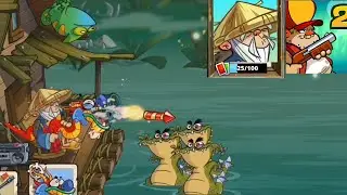 Swamp attack 2 / Episode 1, levels 1 to 8, All levels with (Wei) Gameplay Walkthrough (Part 1)