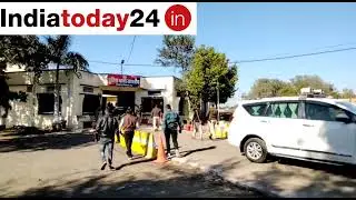 SP ने पंचायत चुनाव के चलते खाचरोद थाने का निरीक्षण किया