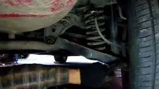 190 rear spring replacement is easy