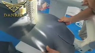 Hot Air Welder for Making PVC Rigid Inflatable Boats - Butt Seal with Tape Demo Video
