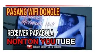 PASANG WIFI DONGLE DI RECEIVER PARABOLA GARDINER G-88 HD BUAT NONTON YOUTUBE