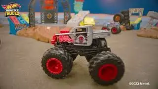 ARENA DE DEMOLICIÓN DE BONE SHAKER 💀🚘 | HOT WHEELS MONSTER TRUCKS