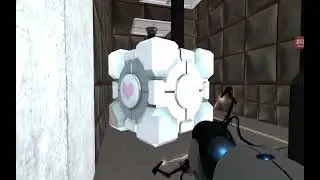 Portal прохождение. Часть 3. СЛОЖНЫЕ ИСПЫТАНИЯ И КУБ-КОМАНЬОН!