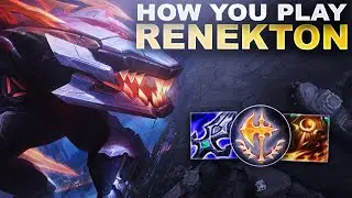 THIS IS HOW YOU HAVE TO PLAY RENEKTON IN 2022! | League of Legends