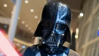Las muchas locuras de #VaderUy !Cosas que pasan con el @fanclubstarwarsuy en  @montevideocomics