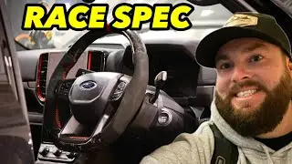 🔥RANGER RAPTOR CARBON FIBRE STEERING WHEEL. Supercar style MODS !