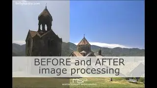 Before and after images - free photo editor - digital image processing with Darktable 3.6.1
