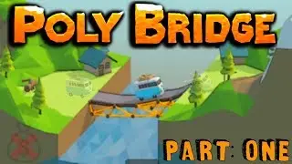 PIZZZAMASH PLAYS - POLY BRIDGE - IMPOSSIBLE TASKS! #1
