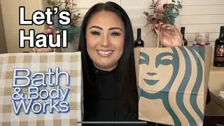 *NEW DROP ITMES* BATH & BODY WORKS AND STARBUCKS HAUL