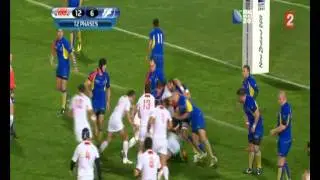 Essai du match GEORGIE ROUMANIE