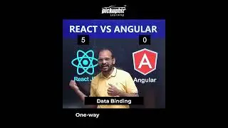 React vs Angular | Amjad Sir | PickupBiz Learning