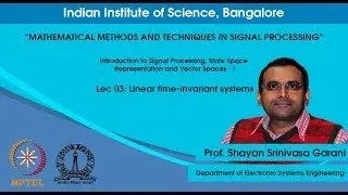 Lec 03 - Linear time-invariant systems