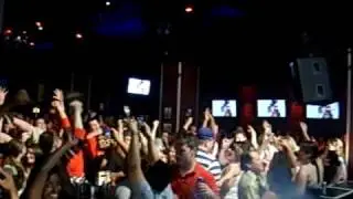 Chicago Blackhawks score the winning goal and the fans go crazy and celebrate! At the Cubby Bear