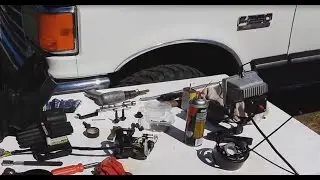 88 Ford F250 Steering Lock Actuator Removal, Steering Column Removal, Ignition Switch Replacement