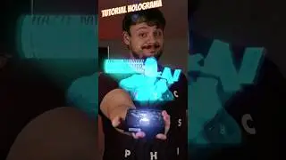 Como crear holograma #shorts #hologram #hologramas #aftereffects #aftereffectstutorials