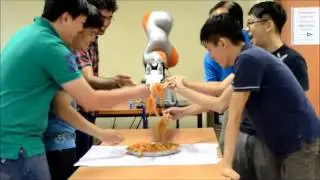Probably the first Lo Hei (Yusheng Tossing) Robot in the World