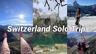 Switzerland SOLO Travel Vlog (first time paragliding! 🪂)