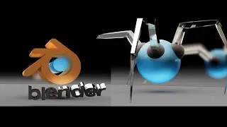 Spider Robot Animation in Blender 3.2