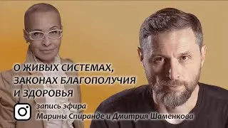 О ЖИВЫХ СИСТЕМАХ, ЗДОРОВЬЕ И СМЫСЛЕ ЖИЗНИ  (Эфир с нейрофизиологом, доктором Дмитрием Шаменковым)