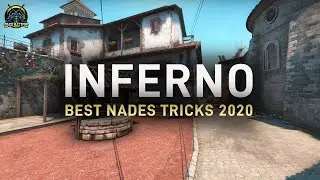 Inferno Map Best Smoke Flash Nades Tricks 2020 CSGO