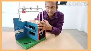 Working of Super heater | Super heater live demonstration