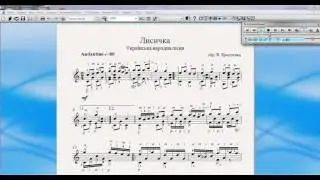 Ярмоленко В. - Лисичка [ноты] (Yarmolenko V. - Fox [notes])