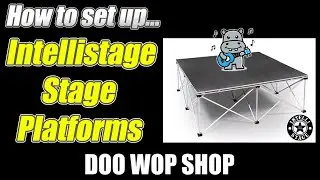 How to set up Intellistage portable staging platforms