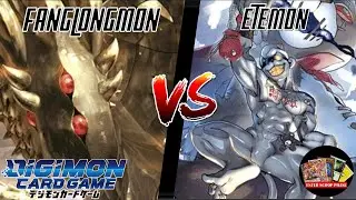 Fanglongmon VS Etemon | Digimon TCG Gameplay