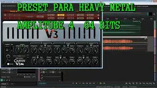 amplitube 4   64  bits  preset para metal