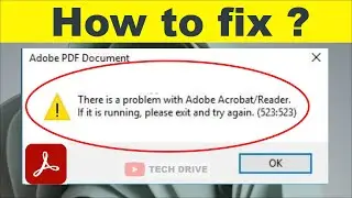 How To Fix There is a problem with Adobe Acrobat Reader. If it is running, please exit and try again