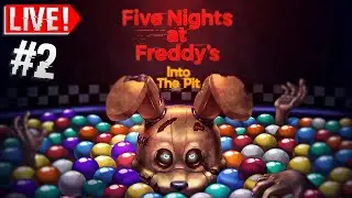 🔴 INTO THE PIT AO VIVO! Novo JOGO de FNAF ATÉ O FINAL! 🍕