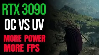 RTX 3090 UV VS OC With 4 Games Tested
