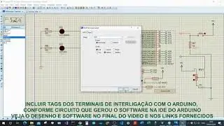 ARDUINO - PROTEUS : Simulação Arduíno no Proteus - Arduino simulation on Proteus