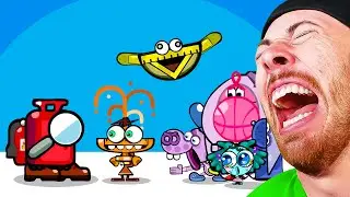 MINI CREWMATE VS WEIRD INSIDE OUT 2 CHARACTERS?!