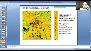 GEOGRAFI: CITRA FOTO DAN NON-FOTO DALAM PENGINDERAAN JAUH (INDERAJA)