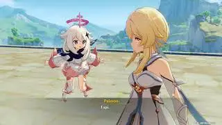 Genshin Impact v1.1 | Zhongli Archon Quest | Cutscene + Dialog Scene | Dub English Sub Indo FULL