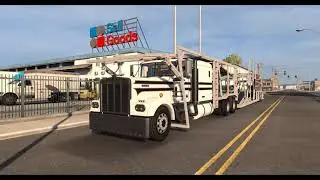 ATS Kenworth W900A Car Hauler Mod