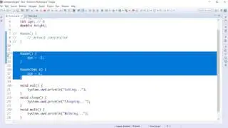 Java Class and Objects 6 - Constructor Overloading (Bangla)