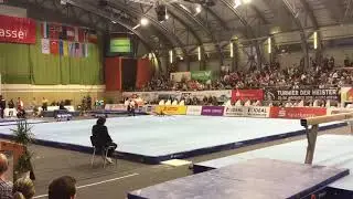 Andrea Paola Maldonado (PUR) FX Quals @ 2019 Cottbus Turnier der Meister