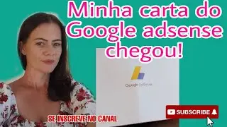 Minha carta do aAdsense chegou !