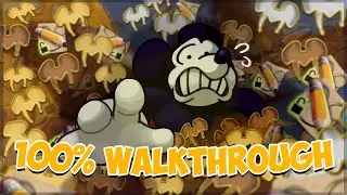 Epic Mickey FULL 100% Walkthrough | All Pins, Concept Art, Film Reels, Gremlins, Parts