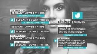 CLEAN GLITCH LOWER THIRDS ► [ AFTER EFFECTS TEMPLATES ]