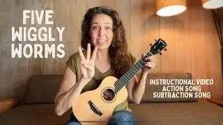 Five Wiggly Worms: Action Song Follow Along