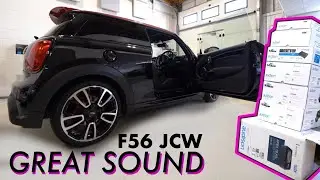 JCW F56 MINI Audison System Upgrades  WITH SOUND!