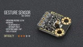 We've Got A New Toy! - Gesture Sensor (SEN0187) - Jan2016