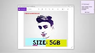 How to hide data inside an image 2020